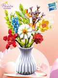 Constructor flower bouquet in a vase F07M9-6(109)-0