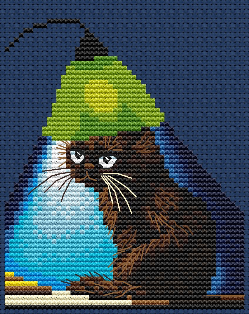 Why Am I Black? BC8119 Counted Cross Stitch Kit-0