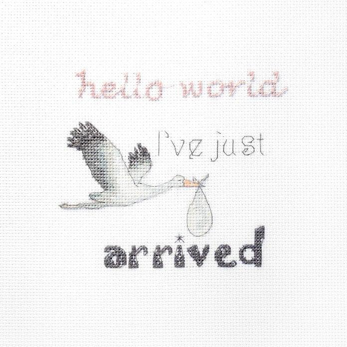 A Gift for a Newborn Counted Cross Stitch Kit by Letistitch Leti931