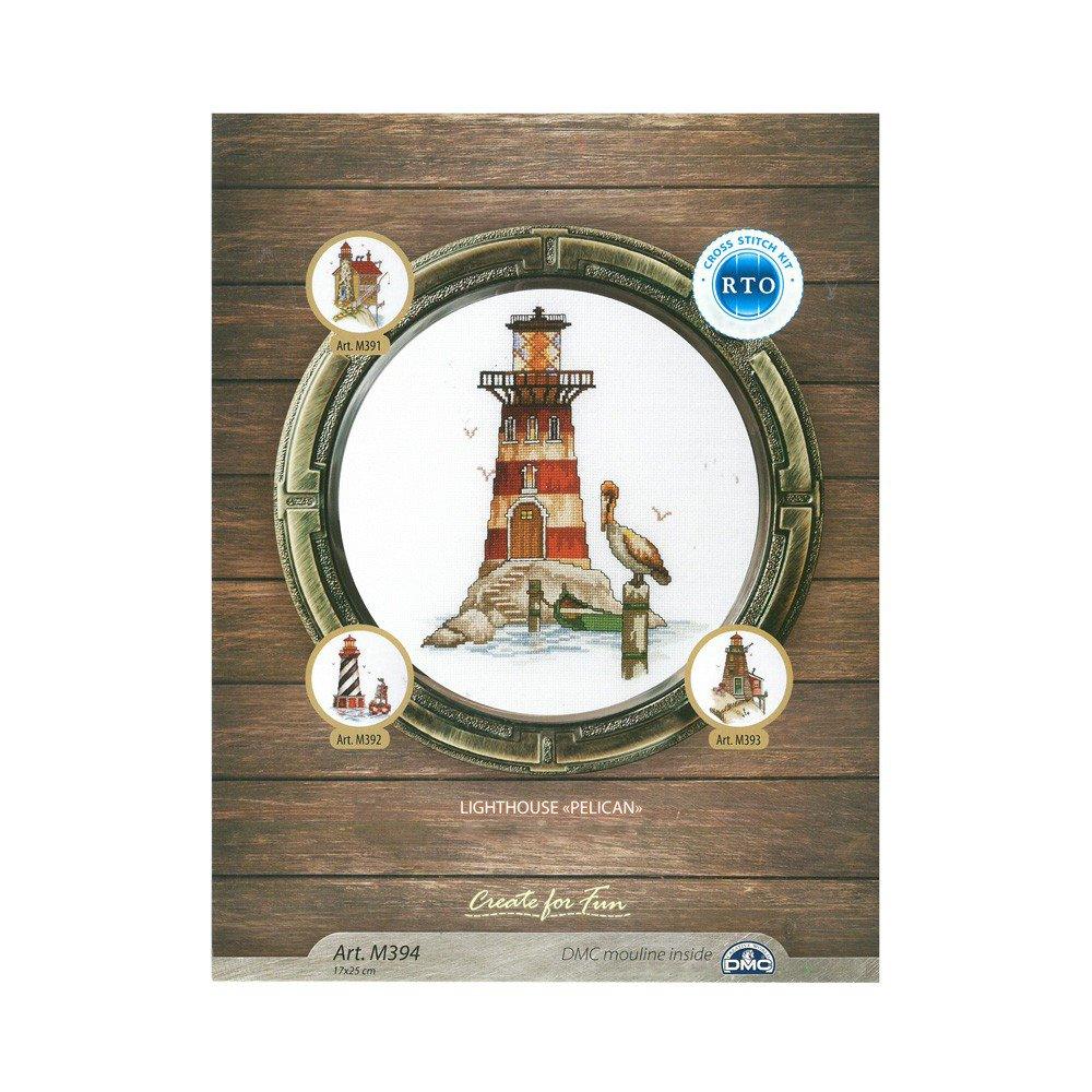 Cross-Stitch Kit "Lighthouse "Pelikan" M394-1