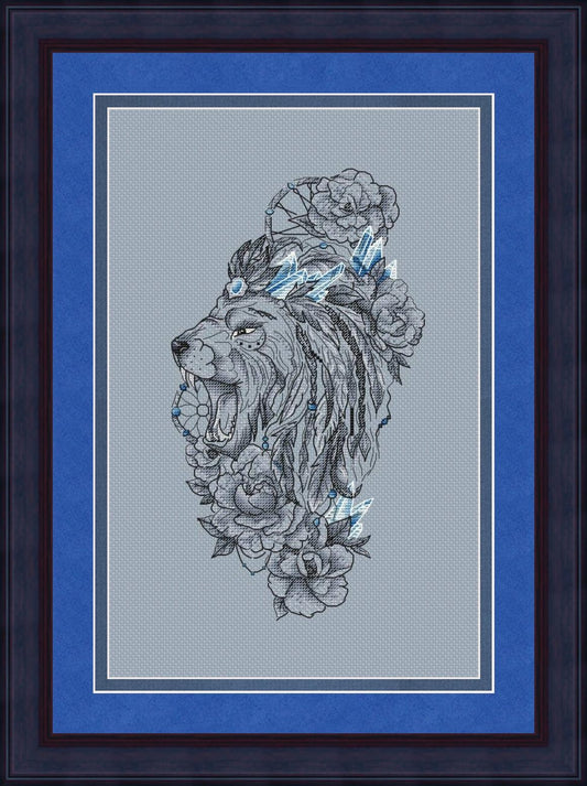 Lion - PDF Cross Stitch Pattern-0