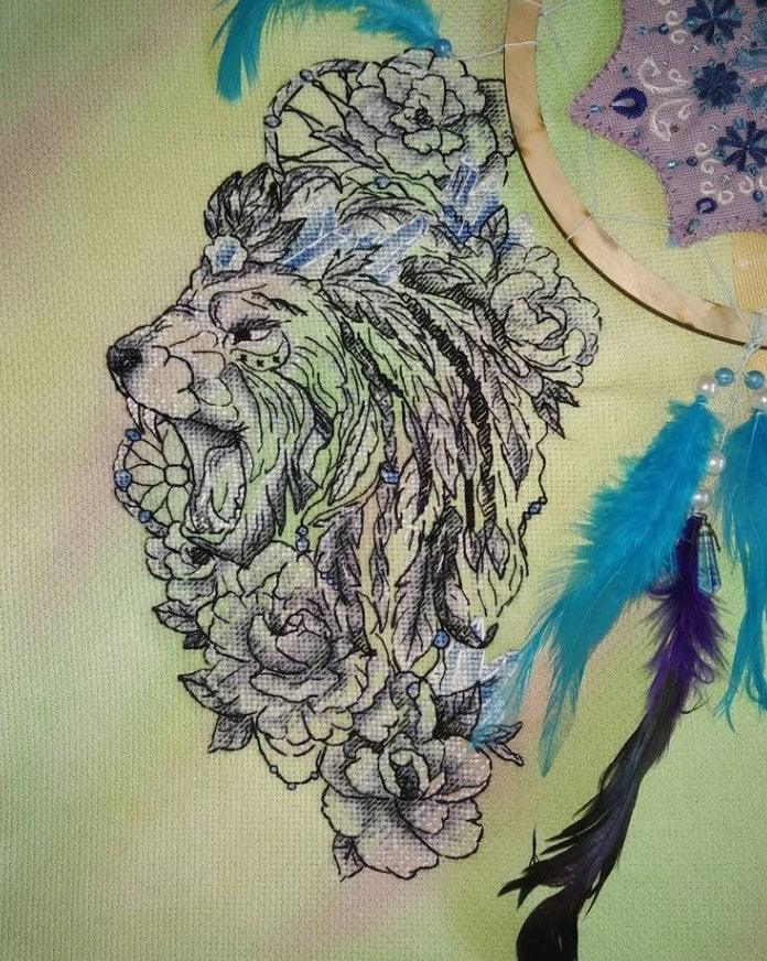 Lion - PDF Cross Stitch Pattern-1
