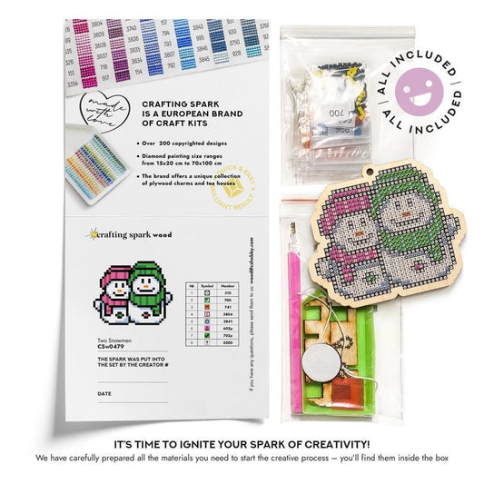 Love Catcher CSW205 Diamond Painting on Plywood Kit