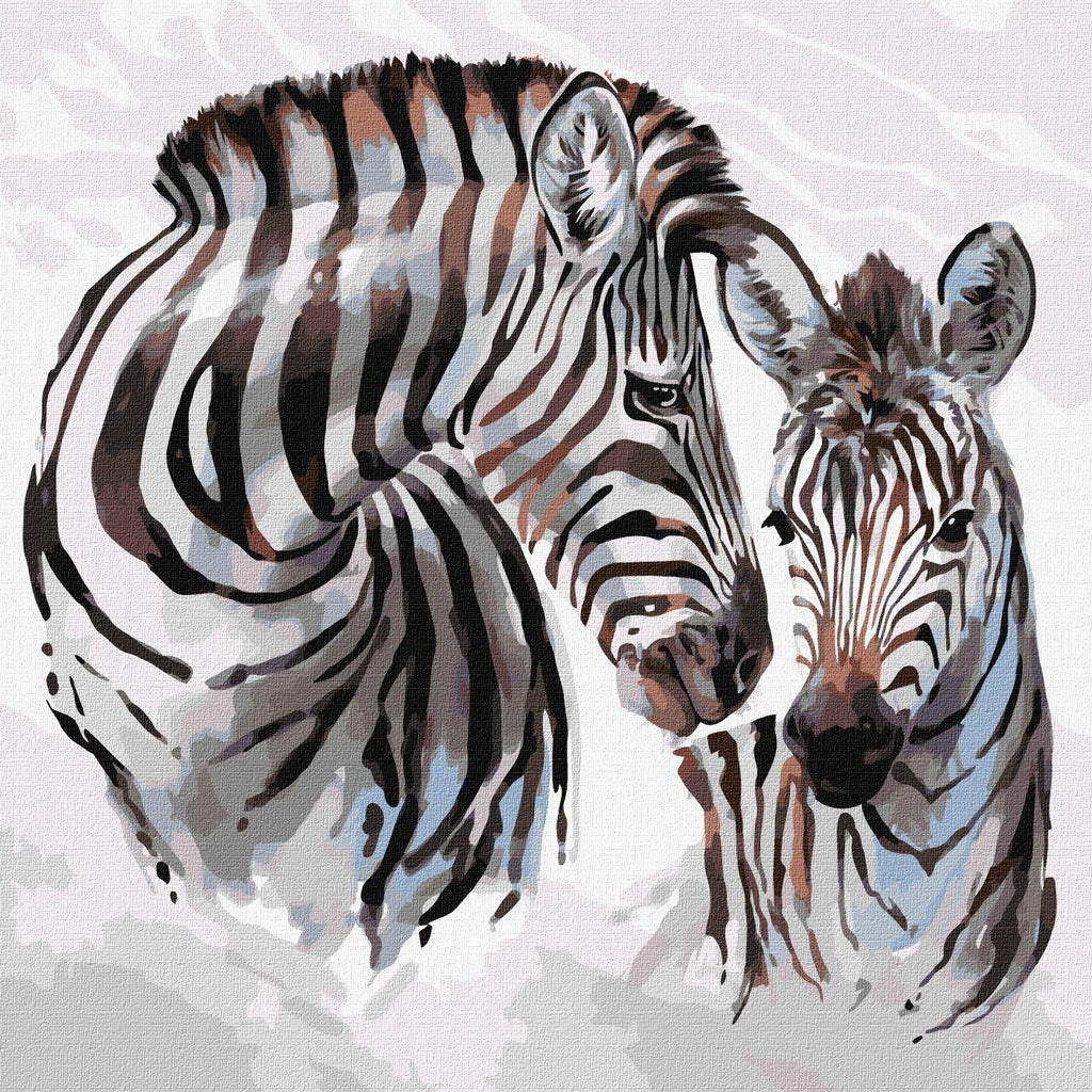 Striped Life Painting by Numbers Kit by Ideyka KHO4366-1