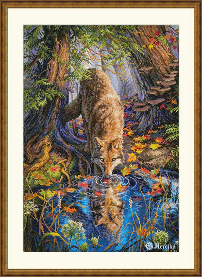 Wild Spirit Counted Cross Stitch Kit by Merejka K-217-0